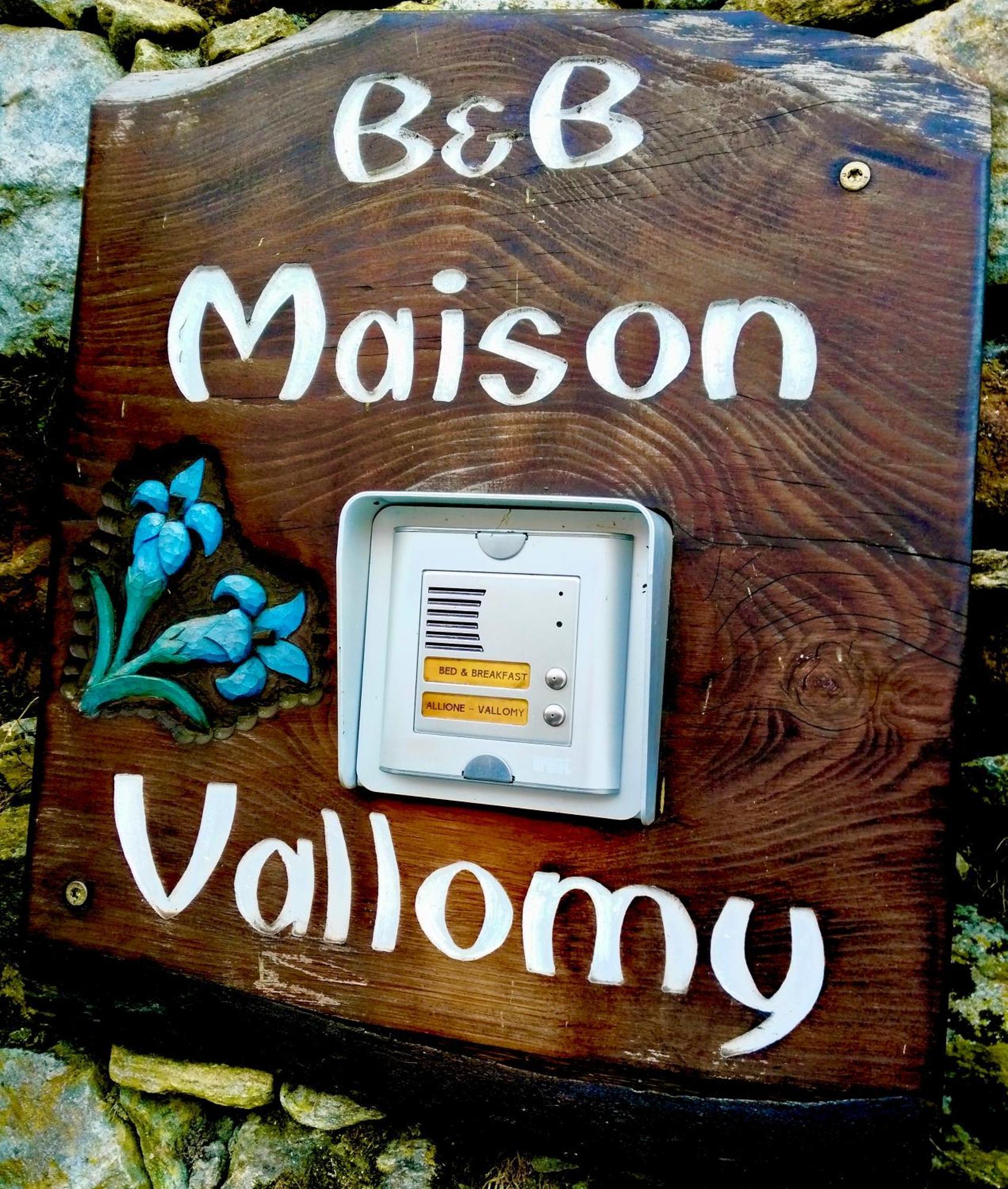 B&B Maison Vallomy Lillianes Exteriér fotografie